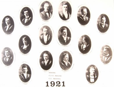 Class of 1921