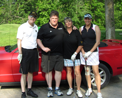 Adrian Facca Golf Tournament attendees, 2014