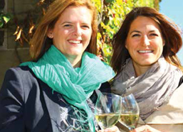 Atlantic Canada Autour du vin’s Genevieve (Nicholson) Loughlin and Tracey Dobbin