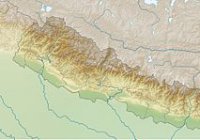 2015 Nepal earthquake map