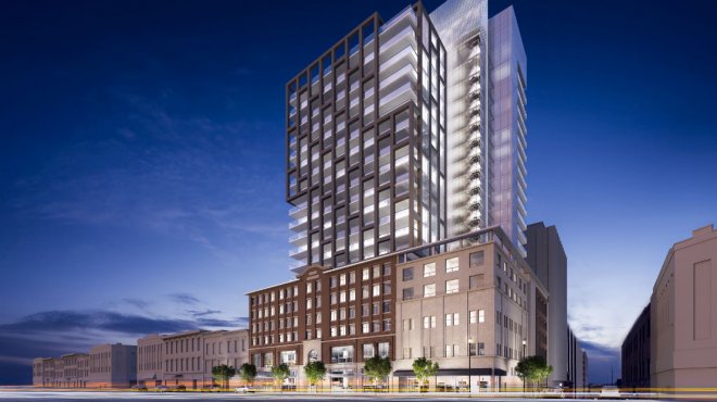 The Roy Building Halifax - architect's rendering