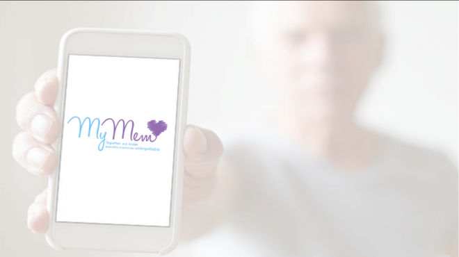 MyMem dementia app concept