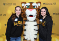 Dal students with Tiger