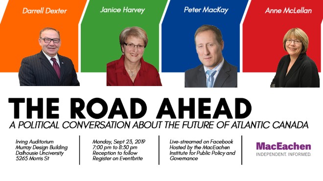 The Road Ahead. a political conversation about the Future of Atlantic Canada