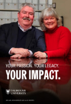 Donors on the cover of "Your Passion. Your Legacy. Your Impact"