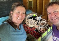 Patricia Bishop and Josh Oulton of TapRoot Farms
